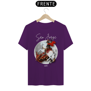 Nome do produto Camiseta Clássica Masculina - São Jorge Sim é Samba