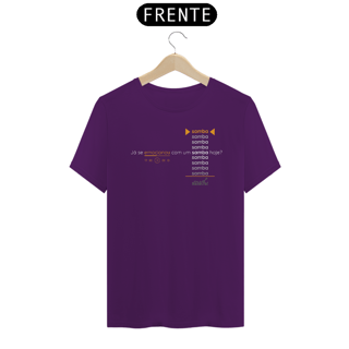 Nome do produto Camiseta Masculina Clássica - Já se Emocionou Com Um Samba hoje