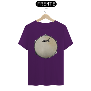 Nome do produto Camiseta Clássica Masculina - Pandeiro Sim é Samba