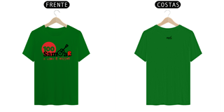Nome do produto Camiseta Clássica Masculina - Sem Sambar a Vida é Triste