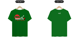 Nome do produto Camiseta Clássica Masculina - Sem Sambar a Vida é Triste
