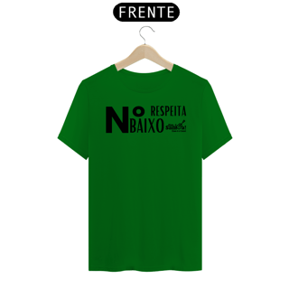 Nome do produto Camiseta Clássica Masculina - Respeita Número Baixo