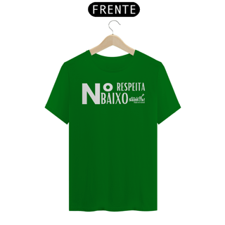 Nome do produto Camiseta Clássica Masculina - Respeita Número Baixo