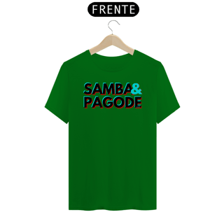 Nome do produto Camiseta Clássica Masculina - Samba e Pagode