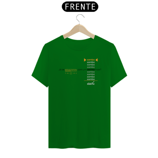 Nome do produto Camiseta Clássica - Já se Emocionou Com Um Samba Hoje? 