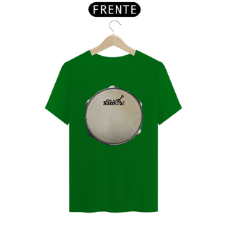 Nome do produto Camiseta Clássica Masculina - Pandeiro Sim é Samba