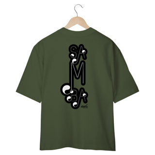 Nome do produto Camiseta Masculina Oversized - Samba