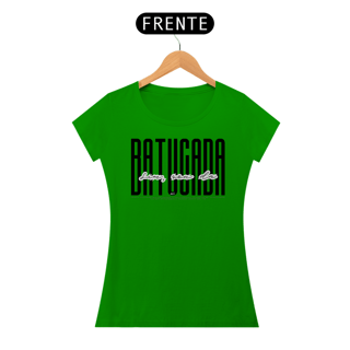 Nome do produto Camiseta Baby Long Clássica Feminina - Sim Sou da Batucada