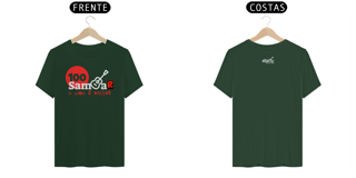 Nome do produto Camiseta Clássica Masculina - Sem Sambar a Vida é Triste