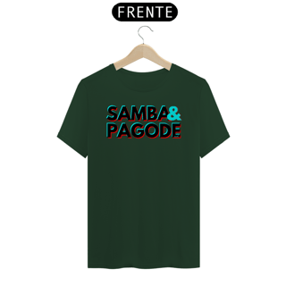 Nome do produto Camiseta Clássica Masculina - Samba e Pagode