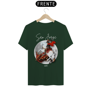 Nome do produto Camiseta Clássica Masculina - São Jorge Sim é Samba