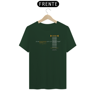 Nome do produto Camiseta Masculina Clássica - Já se Emocionou Com Um Samba hoje
