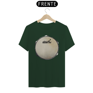 Nome do produto Camiseta Clássica Masculina - Pandeiro Sim é Samba