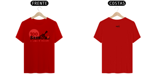 Nome do produto Camiseta Clássica Masculina - Sem Sambar a Vida é Triste