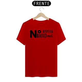 Nome do produto Camiseta Clássica Masculina - Respeita Número Baixo
