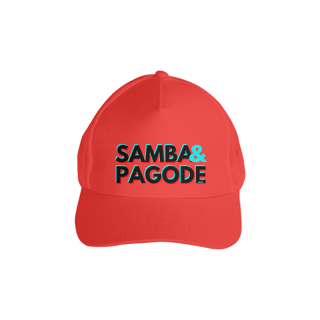 Nome do produto Boné Americano com Tela - Samba e Pagode