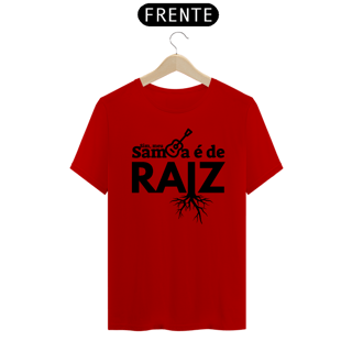 Nome do produto Camiseta Clássica Masculina - Sim Meu Samba é de Raiz