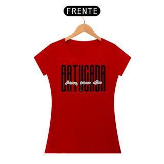 Nome do produto Camiseta Baby Long Clássica Feminina - Sim Sou da Batucada