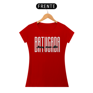 Nome do produto Camiseta Baby Long Clássica Feminina - Sim Sou da Batucada