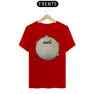 Nome do produto Camiseta Clássica Masculina - Pandeiro Sim é Samba