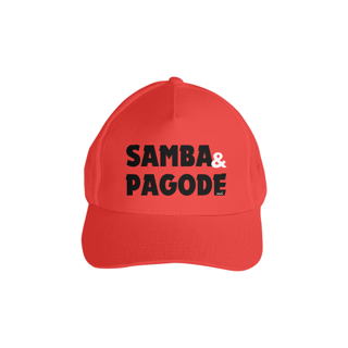 Nome do produto Boné Americano com Tela - Samba e Pagode