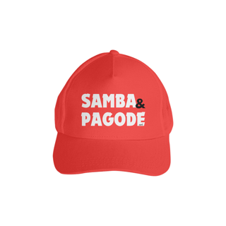 Nome do produto Boné Americano com Tela - Samba e Pagode