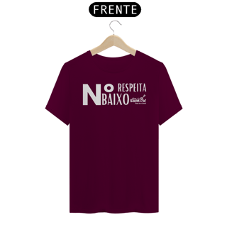 Nome do produto Camiseta Clássica Masculina - Respeita Número Baixo