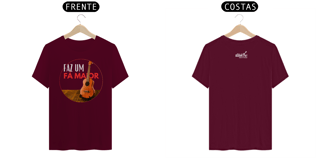 Nome do produto Camiseta Quality Masculina - Faz um Fá Maior Sim é Samba