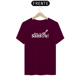 Nome do produto Camiseta Masculina Clássica Sim é Samba