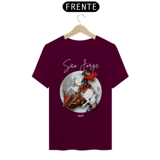 Nome do produto Camiseta Clássica Masculina - São Jorge Sim é Samba