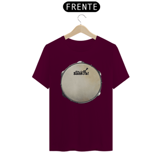Nome do produto Camiseta Clássica Masculina - Pandeiro Sim é Samba