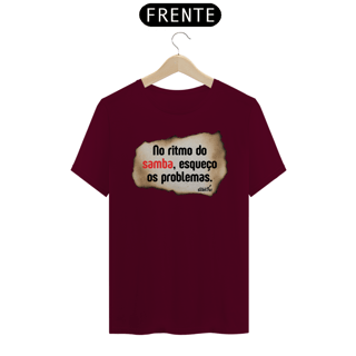 Nome do produto Camiseta Quality Masculina - No Ritmo do Samba