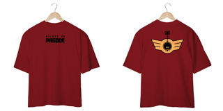 Nome do produto Camiseta Masculina Oversized - Piloto de Pagode
