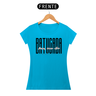 Nome do produto Camiseta Baby Long Clássica Feminina - Sim Sou da Batucada
