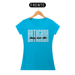 Nome do produto Camiseta Baby Long Clássica Feminina - Sim Sou da Batucada