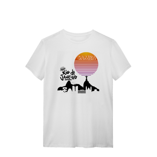 Nome do produto Camiseta Masculina Quality - Rio de Janeiro Terra do Samba