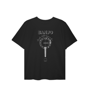 Nome do produto Camiseta Plus Size Banjo Quando a Batida Ressoa na Alma