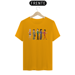 Nome do produto Camiseta Classica - The Big Bang Theory (Elenco)