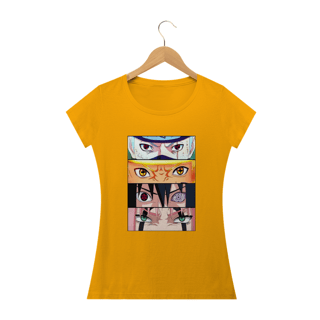 Nome do produto Camiseta Feminina Naruto - Time 7