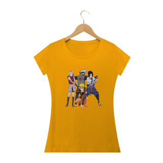 Nome do produto Camiseta Feminina Naruto - Time
