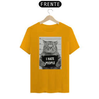Nome do produto Camiseta Classica Cats - I Hate People