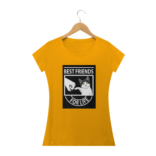 Nome do produto Camiseta Feminina Cats - Best Friends