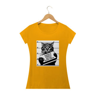 Nome do produto Camiseta Feminina Cats - Dona Chica