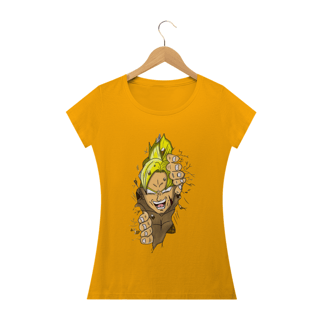 Nome do produto Camiseta Feminina Dragon Ball - Goku