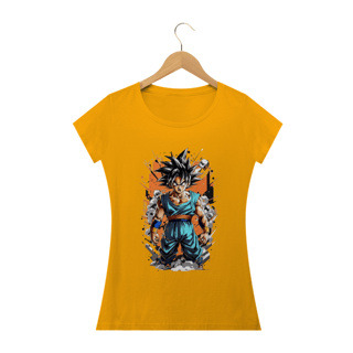 Nome do produto Camiseta Feminina Dragon Ball - Goku3
