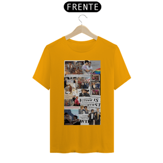 Nome do produto Camiseta Classica Vermelho Branco e Sangue azul 