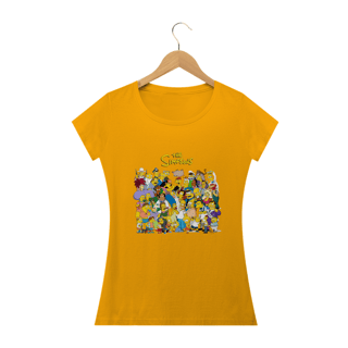 Nome do produto Camiseta Feminina Os Simpsons - Personagens