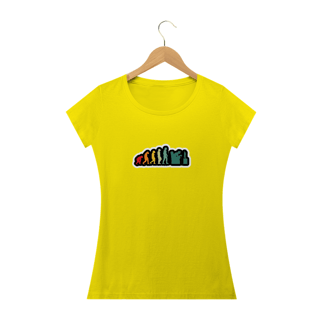 Nome do produto Camiseta Femina Gamer - Evolução