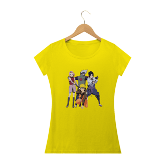 Nome do produto Camiseta Feminina Naruto - Time