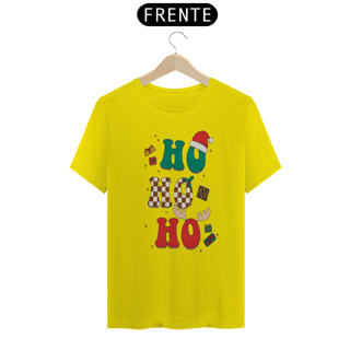 Nome do produto Camiseta Classica Natal - Ho Ho Ho
